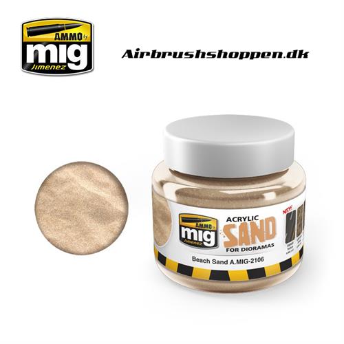 A.MIG 2106 Sand Ground acryl textur